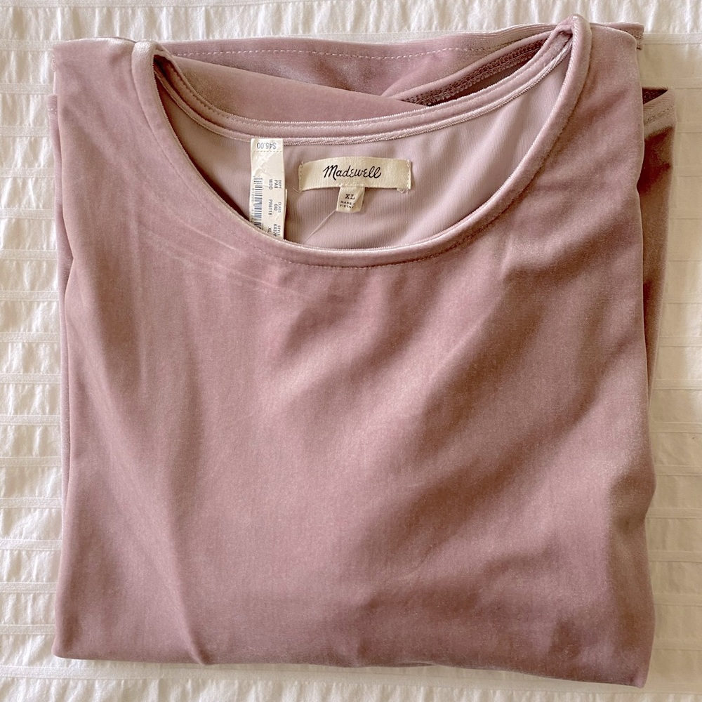 Madewell Rose Butterfly Shirt. New with Tags. XL